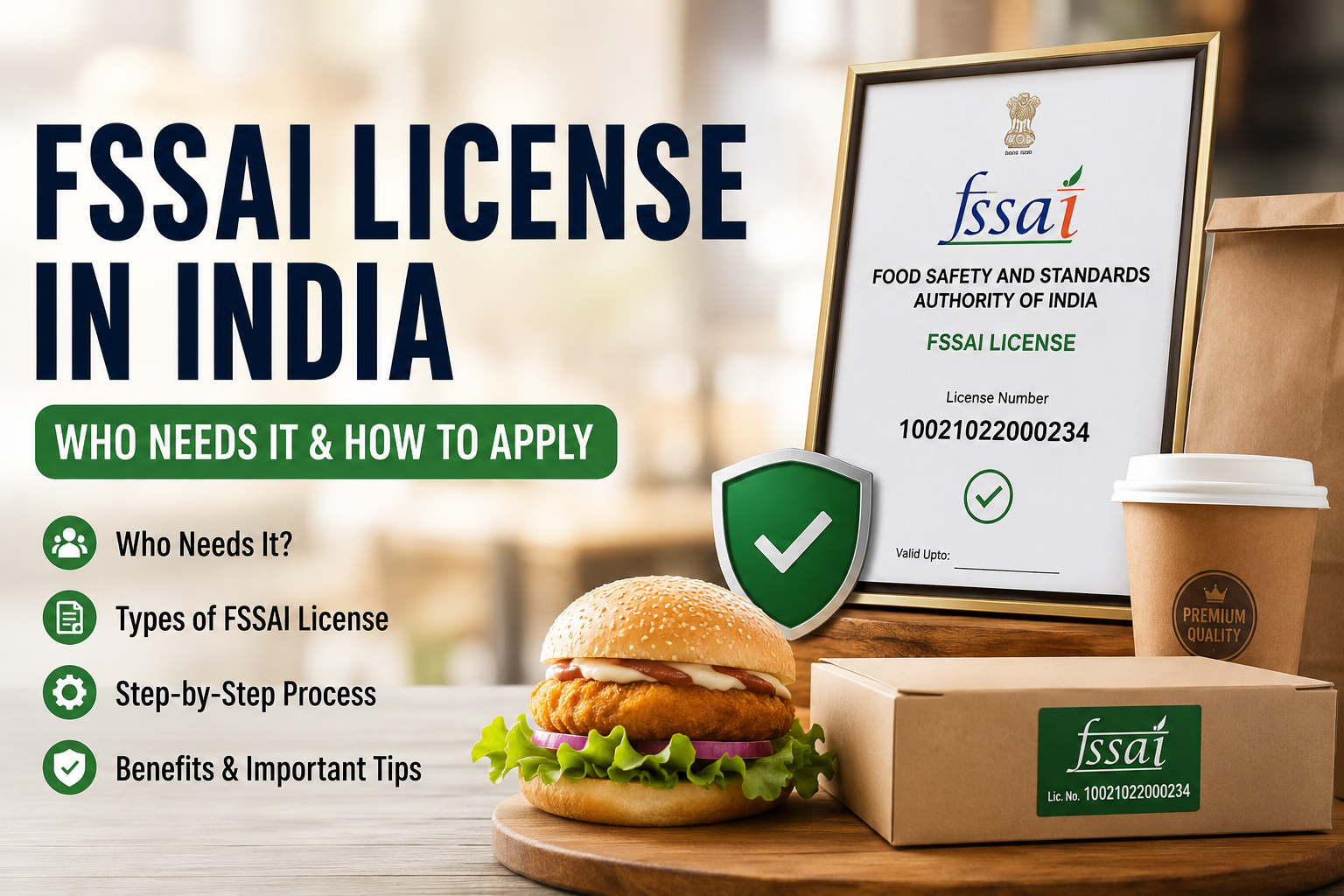 FSSAI License in India: Who Needs It and How to Apply (Complete 2026 Guide)